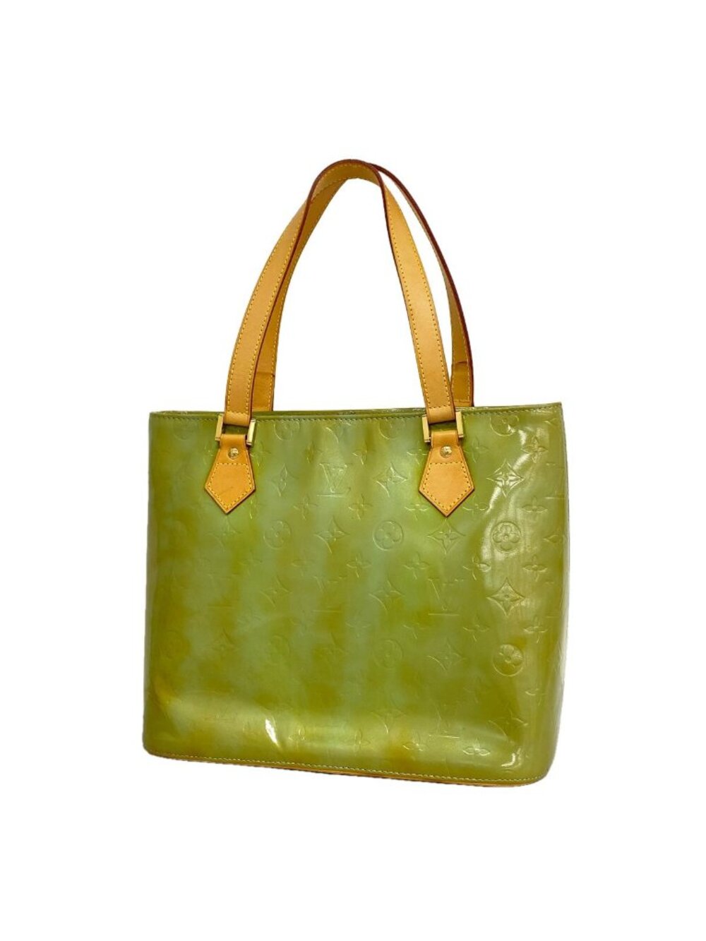 Louis Vuitton Tote Vernis Houston Baby Blue